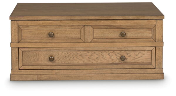 Sharlance - Light Brown - Lift Top Cocktail Table - Image 4