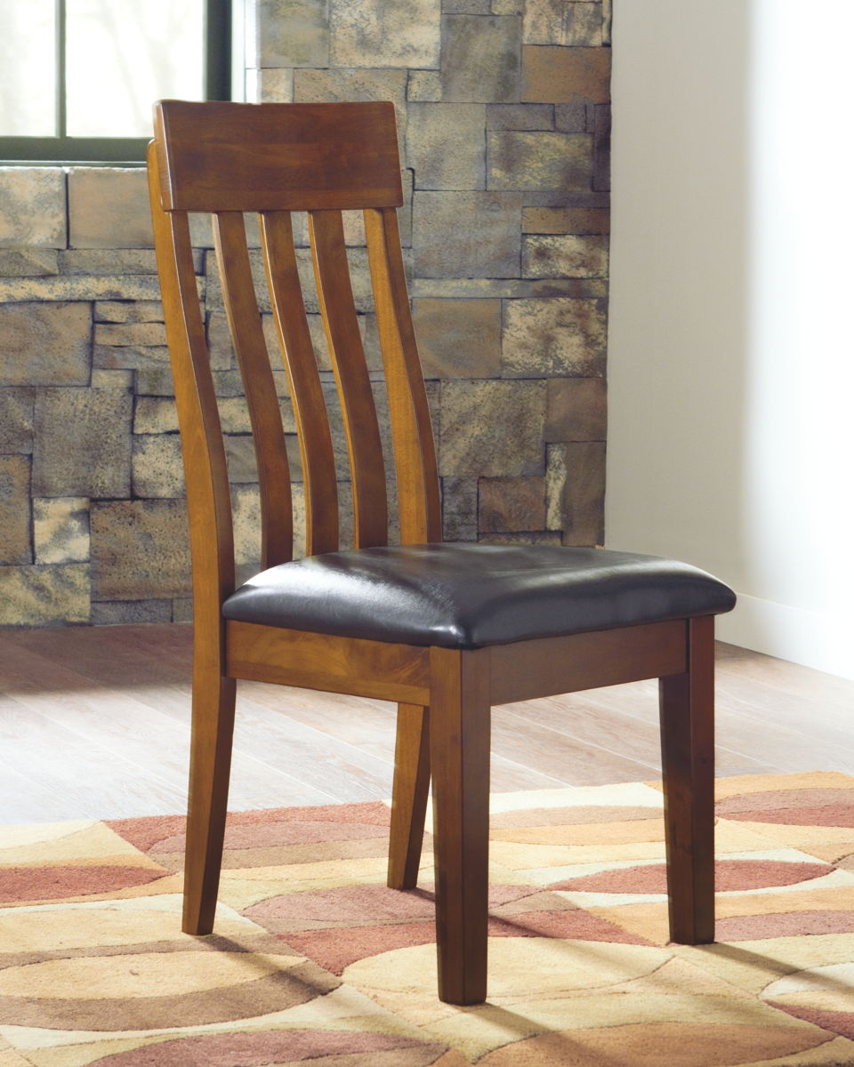 Ralene - Dining UPH Side Chair (Set of 2) - Medium Brown - Image 2