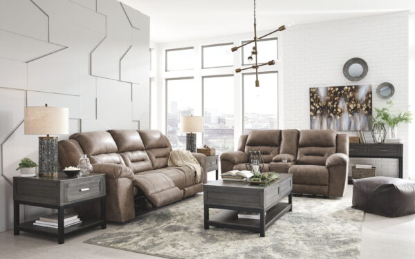 Stoneland - Reclining Living Room Set - Image 9