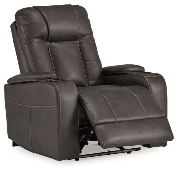 Feazada - Power Recliner With Adj Headrest - Image 3