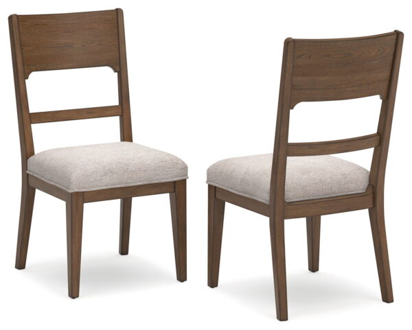 Cabalynn - Oatmeal / Light Brown - Dining Uph Side Chair (Set of 2) - Image 4