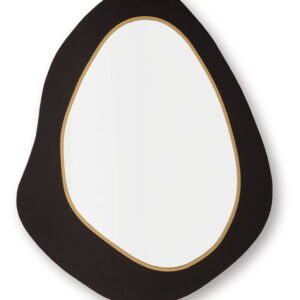 Kierlock - Black / Gold Finish - Accent Mirror