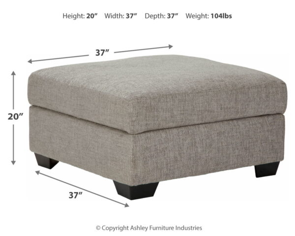 Megginson - Storm - Ottoman With Storage - Image 4