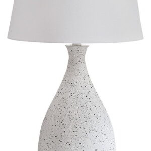 Wyattford - White / Black - Metal Table Lamp