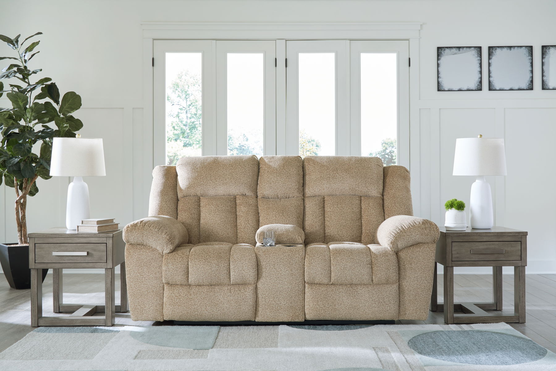 Tip-Off - Power Reclining Loveseat With Console / Adj Headrest - Image 3