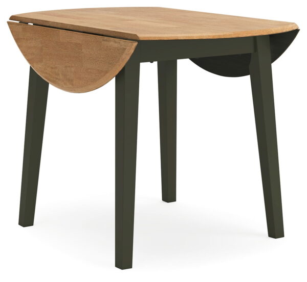 Gesthaven - Round Dining Room Drop Leaf Table - Image 5