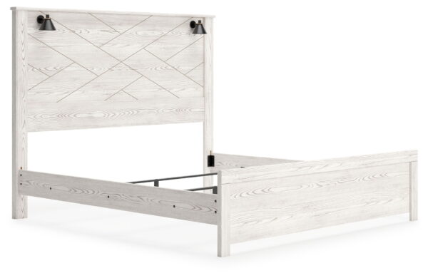 Gerridan - Panel Bed With Sconces - Image 2