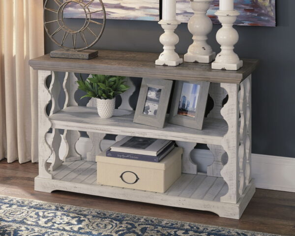 Havalance - Gray / White - Console Sofa Table - Image 2