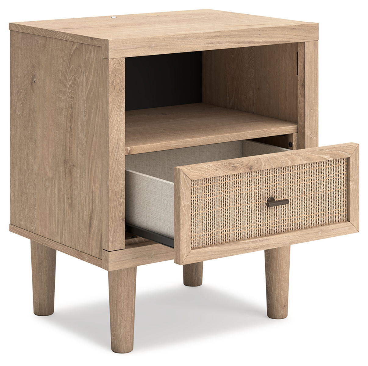 Cielden - One Drawer Night Stand - Two-Tone - Image 3
