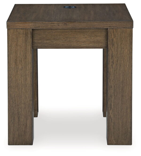 Rosswain - Warm Brown - Square End Table - Image 4