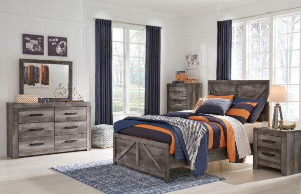 Wynnlow - Crossbuck Panel Bed - Image 4