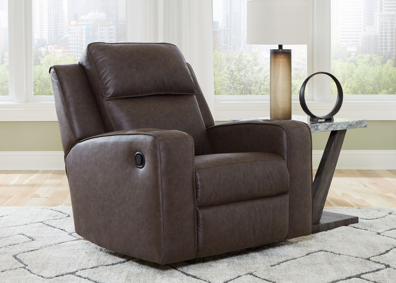 Lavenhorne - Rocker Recliner - Granite - Image 3