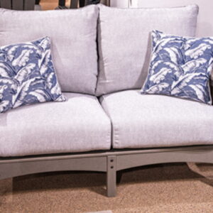 Cove Beach - Gray - Loveseat With Cushion