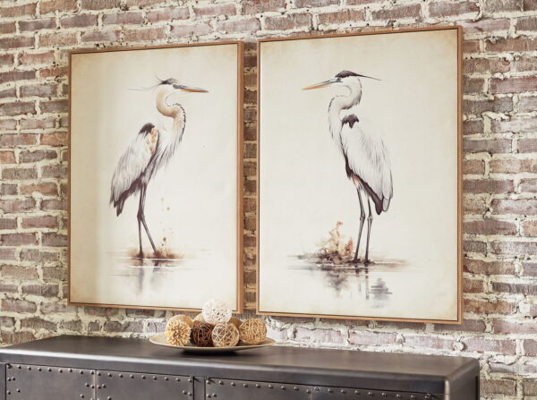 Aubinell - Beige - Wall Art Set (Set of 2) - Image 2
