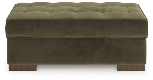 Caspian-Town - Olive - Oversized Accent Ottoman - Image 2