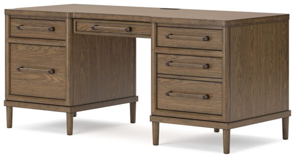 Roanhowe - Brown - Home Office Desk - Image 2