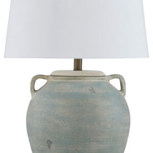 Shawburg - Antique Green - Terracotta Table Lamp