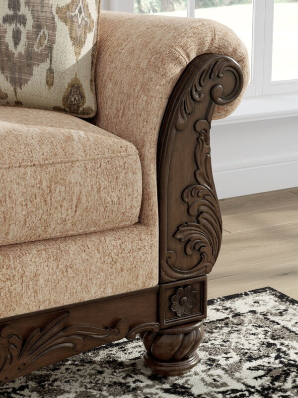 Chelsworth - Golden - Loveseat - Image 3