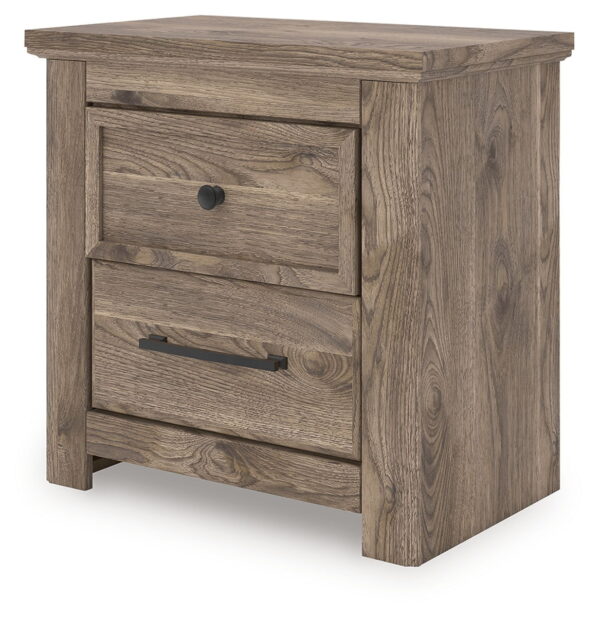 Rusticott - Brown - Two Drawer Night Stand - Image 4