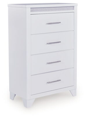 Jarlee - Four Drawer Chest - White
