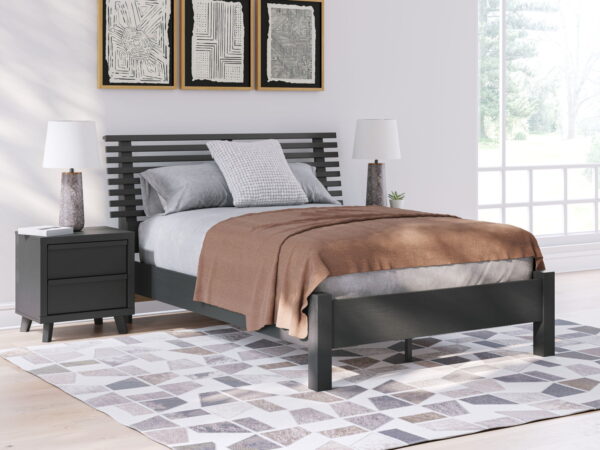 Danziar - Slat Panel Bed With Low Footboard - Image 8