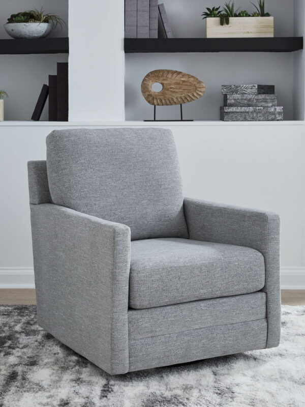 Freybourne Next-Gen Nuvella - Swivel Accent Chair - Image 3