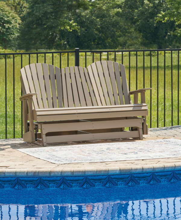 Hyland Wave - Glider Loveseat - Image 2