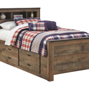 Trinell - Bookcase Bed With Storage