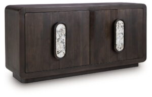 Elliston - Accent Cabinet - Espresso Brown