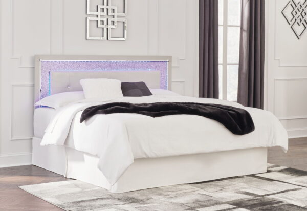Zyniden - Upholstered Panel Headboard - Image 5
