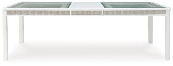 Chalanna - White - Rectangular Dining Room Extension Table - Image 3