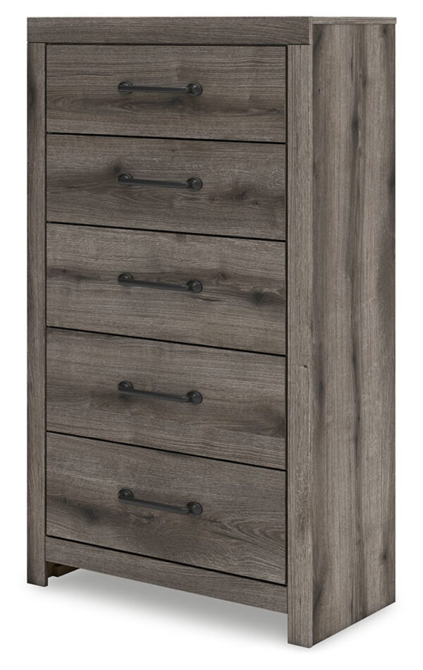 Graystorm - Brown Gray - Five Drawer Chest - Image 3