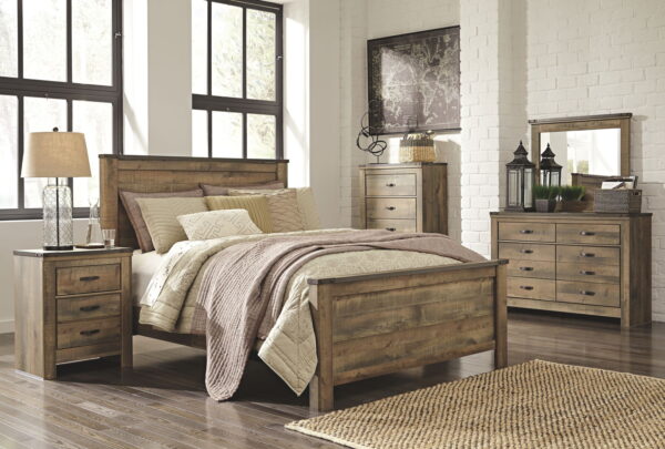 Trinell - Panel Bed - Image 3
