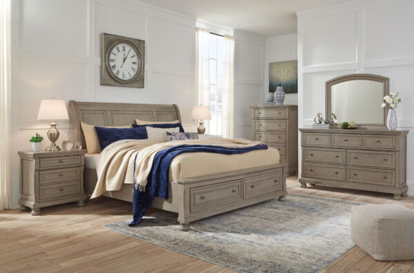 Lettner - Sleigh Bed - Image 3