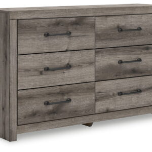 Graystorm - Brown Gray - Six Drawer Dresser