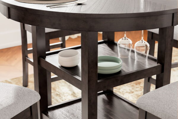 Langwest - Brown - Dining Room Counter Table Set (Set of 5) - Image 3