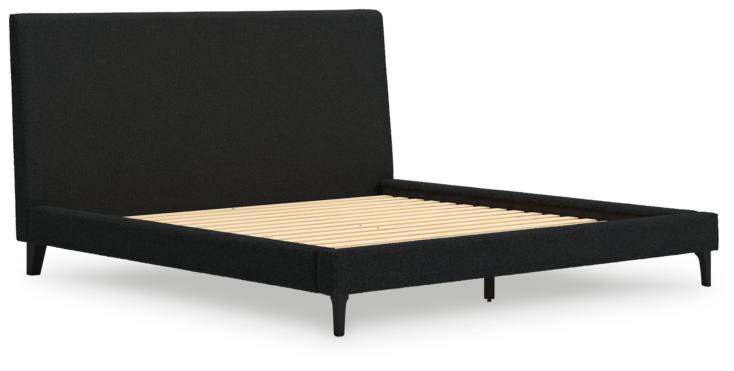 Cadmori - Upholstered Bed With Roll Slats - Image 3