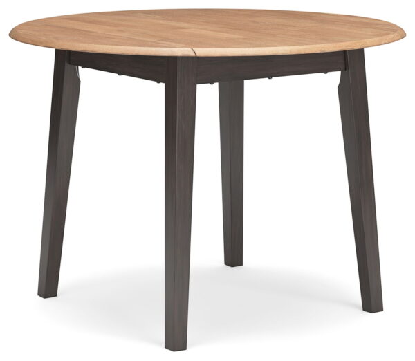 Gesthaven - Round Dining Room Drop Leaf Table Set - Image 6
