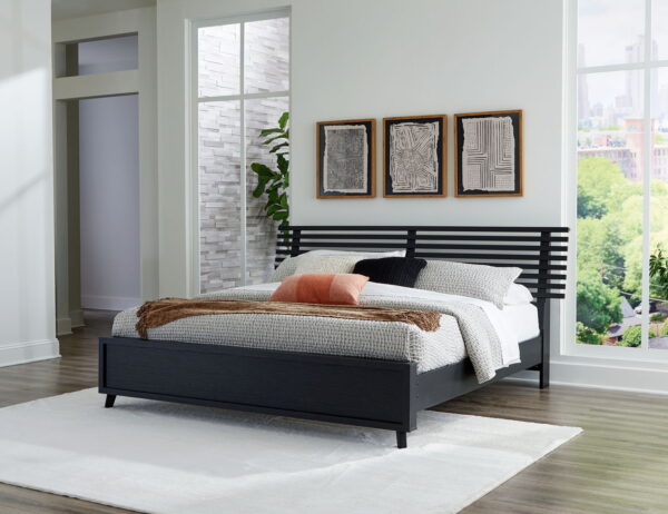 Danziar - Slat Panel Bed - Image 2