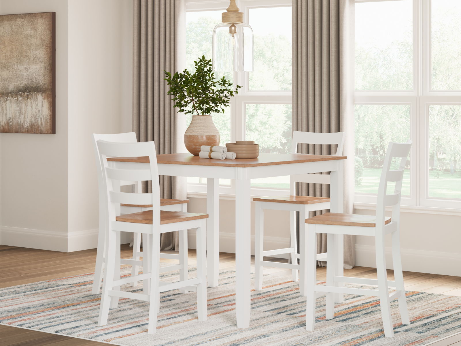 Gesthaven - Dining Room Counter Table Set - Image 3