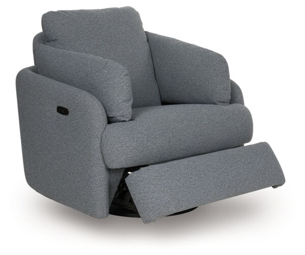 Alainmont Next-Gen Nuvella - Swivel Power Recliner - Image 4