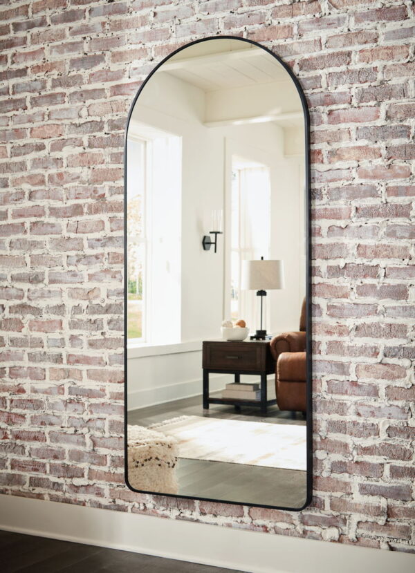 Sethall - Black - Floor Mirror - Image 3
