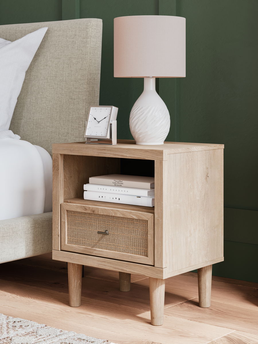 Cielden - One Drawer Night Stand - Two-Tone - Image 2