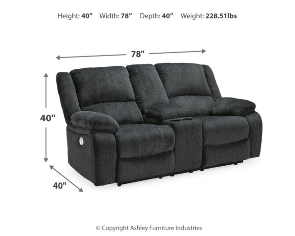 Draycoll - Reclining Loveseat - Image 3