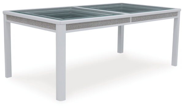 Chalanna - White - Rectangular Dining Room Extension Table - Image 2