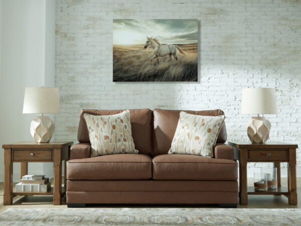VillaCourt - Caramel - Loveseat - Image 2