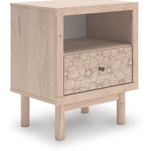 Arloster - Tan - One Drawer Night Stand