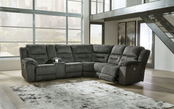 Nettington - Power Reclining Sectional - Image 3