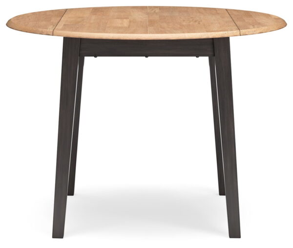 Gesthaven - Round Dining Room Drop Leaf Table Set - Image 12