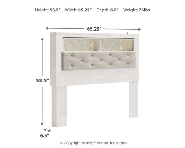Altyra - Panel Bookcase Headboard - Image 3